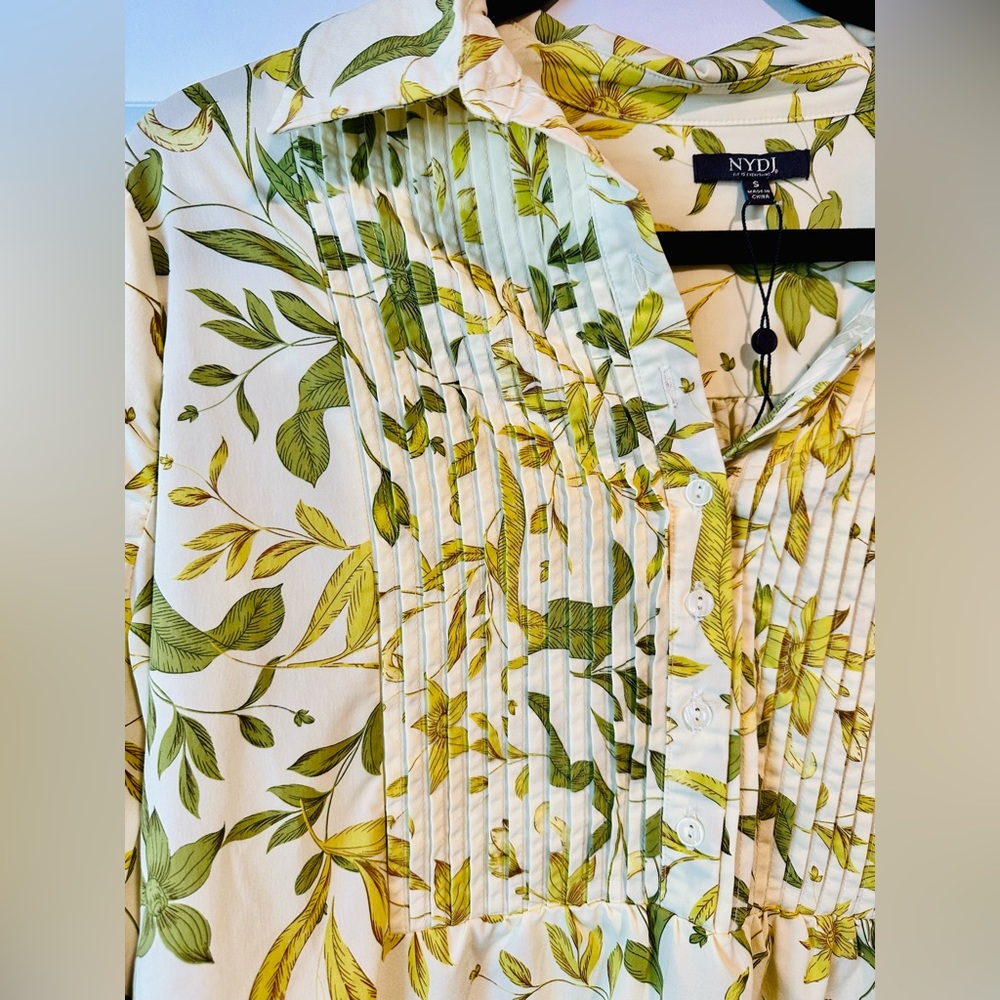 NYDJ Tunic Floral Top